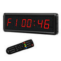 LED Digital Countdown Wall Clock Fitness Timer Stopwatch for Gym (1.5inch Digital High) - size: 1.5inch Digital High