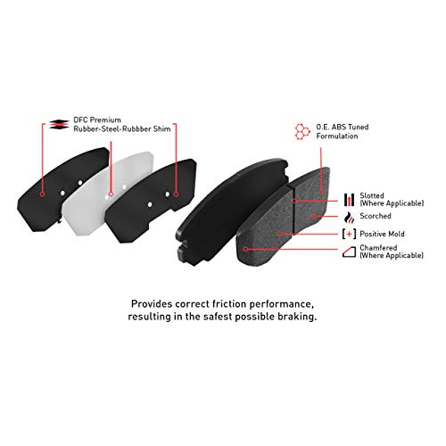 Dynamic Friction Company Front 5000 Advanced Brake Pads For 2020-2025 Nissan Sentra; 2021-2024 Nissan Kicks [Specific Model] - style: 5000 Advanced Pads