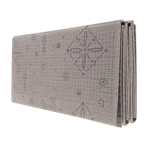 Nuby Reversible Baby Floor Mat, 77" x 58" - Foldable and Lightweight Infant Play Mat - Easy Storage and Travel - Graceful Gray - style: Graceful Gray