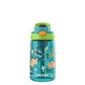 Contigo Aubrey Kids Water Bottle - color: Juniper/Dinos, size: 14 oz (Pack of 1)