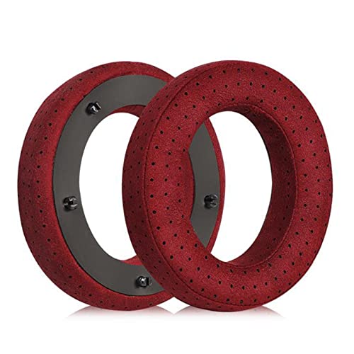 Headphones Sponge Ear Pads Cushion for Focal Clear Pro Headphone - color: Red