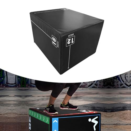 Plyometric Agility Box Heavy Duty Portable Versatile Strength Training Jumping Exercise Equipment for Workout Home