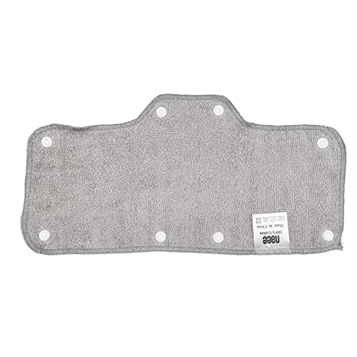 Light Gray Sweatband for Hardhat Washable Velvet Terry Cotton Hard Hat Liner snap on (6pcs) - color: Light Gray