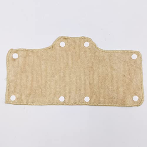 Beige Sweatband for Hard Hat Washable Velvet Terry Cotton Hard Hat Liner NAEE snap on (6pcs) - color: Beige