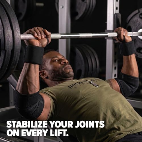 Wrist Wraps for Weightlifting (USPA & IPL Approved) - 18” Premium Quality Wrist Straps for Weightlifting - Weight Lifting Wrist Wraps with Thumb Loop - Best Gym Wrist Wraps for Lifting Weights, Curls & Dips - Lifting Wrist Wraps for Bench, Powerlifting &