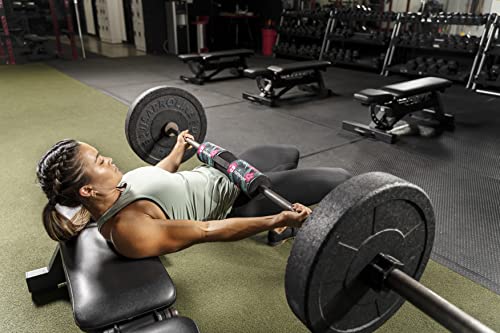 Harbinger Hip Thrust Bar Pad for Doing Hip Thrusters at Home and in The Gym for Olympic and Standard Bars - color: Floral