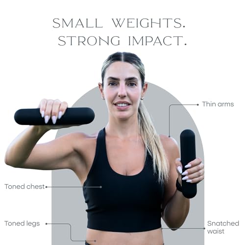 Dumbbell - Hand Weights for Exercise, Muscle Toning, Muscle Toning, Strength Building & Full Body Workout - color: BLACK, style: 4.4 lb