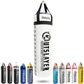 Outslayer 80 Pound Filled Punching Bag Boxing and MMA Made in USA - color: White/Black, style: Without Bottom D-Ring
