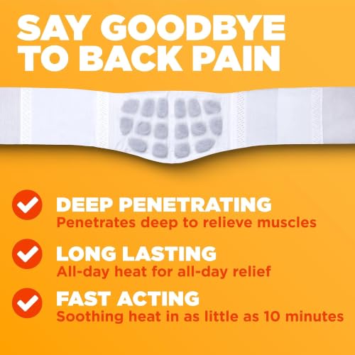 ThermaCare Heatwraps Advance Back Pain Therapy Stretch Fit S-XL, 6 count