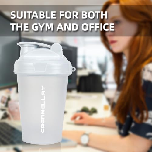 3 Pack Shaker Bottles for Protein Mixes, 17 oz Small Protein Shaker Bottle with Handle, Gym Shaker Cups with Blending Ball for Pre Workout, BPA-Free & Dishwasher Safe (White, Pink, Blue) - color: Pink,White,Blue
