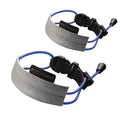 ROCKBROS Bicycle Ankle Leg Strap Safety Cycling Trousers Strap Bike Reflective Wrist Ankle Bind Bands Pant Leg Bands for Cycling Jogging Running Gear - color: Blue*2