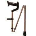 PCP Folding Canes - color: Bronze (Ortho Handle)