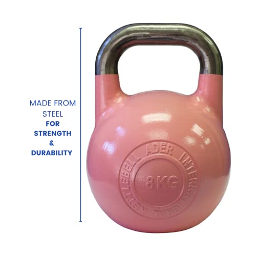 Ader Pro-Grade International Kettlebell- (8 Kg)