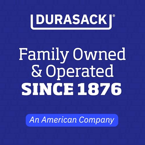 DURASACK Heavy Duty Sand Bags with Tie Strings Empty Woven Polypropylene Sand-Bags for Flood Control with 1600 Hours of UV Protection, 50 lbs Capacity, 14x26 inches, Black, Pack of 50 | Woven Polypropylene Sandbags for Flood Control with 1600 Hours of UV