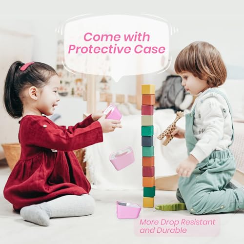 Yunbaoit Unicorn Visual Timer for Kids, Silent 60-min Countdown Timer, Pink | Protective Case, No Ticking, Mute and Ringing Alarm Available, Time Management Tool, Low Power Reminder, for Study,Game,Work - color: Pink Unicorn