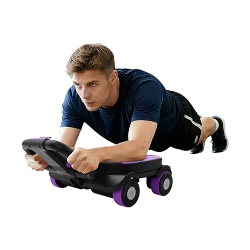 Abs Workout Wheel - color: Purple