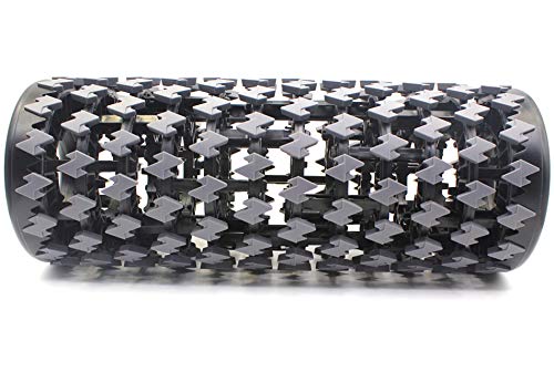 Shadowfit Foam Roller Equipment for Sore Muscle, Tissues ∣ Massage Rollers for Maximum Tension Relief ∣ High Density Foam for Deep Tissue Pain Relief, Thigh, Arms (Gray) - color: Gray