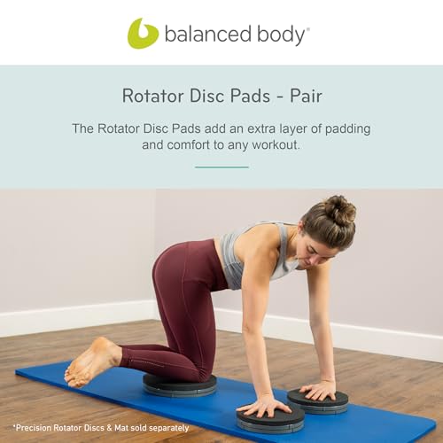 Balanced Body Rotator Disc Pad, Pad for Precision Rotator Discs - size: Pair, 9 inch