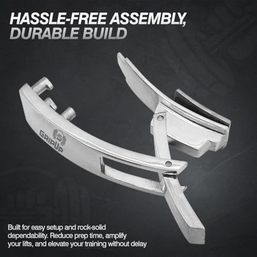 Lever Buckle Heavy‑Duty Stainless Steel – Universal Replacement Powerlifting & Weightlifting Belts, Cast Metal Lever