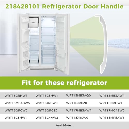 AMI PARTS 218428101 Refrigerator Door Handles Replacement Replace EA427922,AP2114539, 241711801, AH427922, PS427922