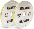 XMASTER FITNESS Chrome Steel Plates - size: 25LB Pair