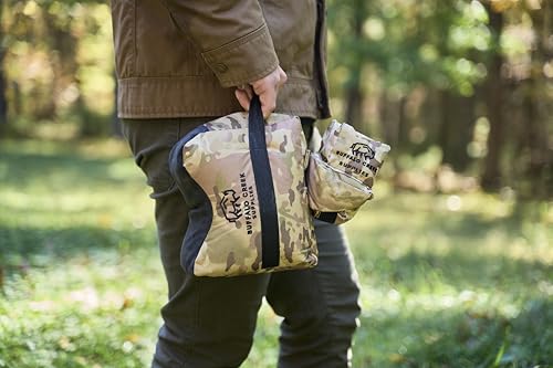Buffalo Creek Supplies All Weather Durable Front and Rear Shooting Rest Bags, Rifle Rest Sand Bag for Bench Rest Shooting, Hunting, Target & Competitive Sports Shooting-Unfilled - color: UltraBlend