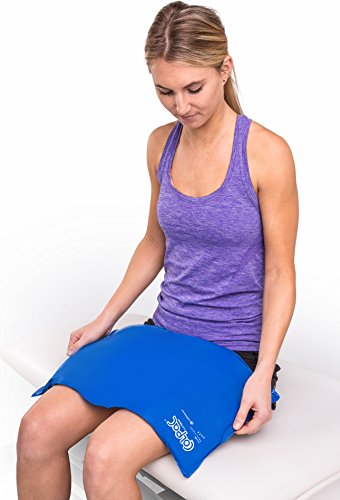Chattanooga ColPac-Reusable Gel Ice Pack-Oversize Large Ice Pack-11 in x 21 in (28 cm x 53 cm)-Cold Therapy-Knee, Arm, Elbow, Shoulder, Back-Aches, Swelling, Bruises, Sprains, Inflammation (Pack of 5) - size: 11x21 Inch (Pack of 5)