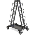 Kipika Heavy Duty Dumbbell Rack Multifunctional, Weight Rack for Dumbbells, Home Gym Equipment, Suitable for Storage of Dumbbell, Kettle Bell, Barbell Plate, Barbell Bar (4 Tier Tilt Shelf)