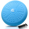 Tumaz Wobble Cushion - Wiggle Seat to Improve Sitting Posture & Stay Focused for Sensory Kids, Balance Disc to Core Strength & Flexible Seating [Extra Thick Balance Board, Pump Included Wobble Board] | Extra Thick | Supports Active Sitting | For Sensory K