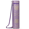 Gonex Yoga Mat Bag with Full-Zip Design, Fits Most Mats | 600D Oxford Fabric, Wet Pocket, Front Zip Pocket, Adjustable Strap, Fits Mats up to 26" - color: Royal Purple
