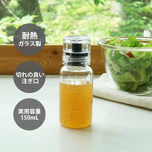 Hario Dressing Bottle, 150ml, Black - color: Black, size: 5.1 Ounces