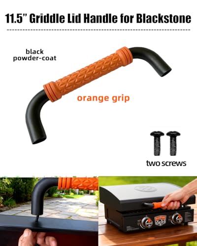 11.5" Griddle Lid Handle Replacement for Blackstone Adventure Ready Propane Griddle - Compatible with Blackstone Griddles, Durable & Easy to Install