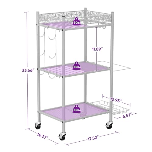 Yoga Mat Storage Rack, Home Gym Storage Rack, VOPEAK Workout Storage for Yoga Mat, Foam Roller, Gym Organizer Gym Equipment Storage for Home Exercise and Fitness Gear - color: GRAY