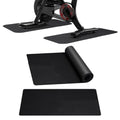 Stepwaver 2 Pack Double Non-Slip Workout Mat for Ellipse Leg Exerciser, 23.6" × 11.8" 0.2" Thick Ellipse Machine Mat, Exercise Mats for Under Desk Ellipticals - size: 23.6"L x 11.8"W x 0.2"Th