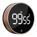 BlueSnail Kitchen Timer with LED Digital Display Smart Efficana for Home Classroom Gym Office, Volume and Brightness Adjustable Productivity Timer (Rose Gold) - color: Rose Gold