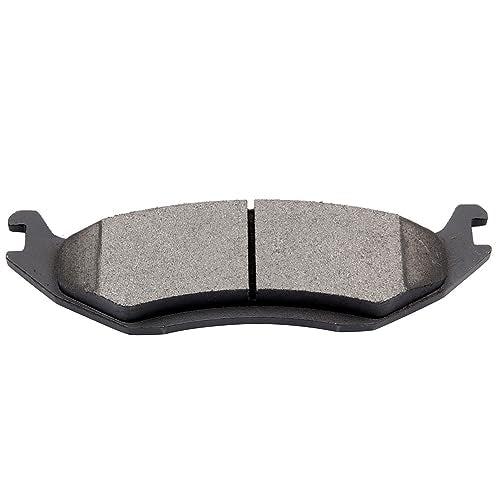 SCITOO D967 Rear Semi-Metallic Brake Pads Sets & Hardware - Fit For Chrysler Aspen 2007-2009, Dodge Durango/Ram 1500, Ram 1500 Classic 2019-2021 - size: Rear D967-7867
