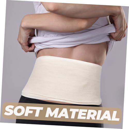 OUNONA Postpartum Pelvic Compression Bandage Roll for Women Breathable Cotton Corset Wrap for Abdominal Support and Back Pain Relief Maternity Accessory 5.90X2.16X0.03 Inch - size: 1 Roll