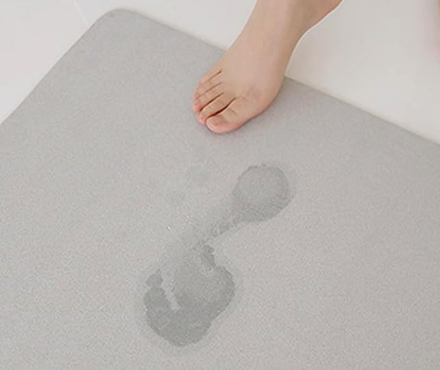 Anti-Slip Diatom Mud Bathroom Floor Mat, 3.7Mm Thick, Non-Slip Quick-Dry Foot Mat, Suitable for Kitchen Sink, Bathroom Dry Area, Laundry Room Corridor(15.74 * 47.24inches)
