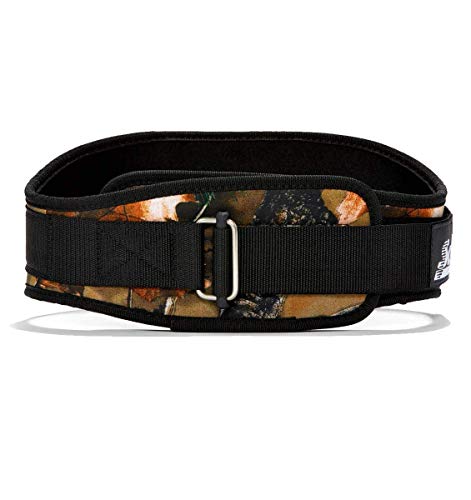 Schiek Sports 2006 Nylon 6 Inches Weight Lifting Belt - Support Belt for Power Lifting - color: Camo, size: Small