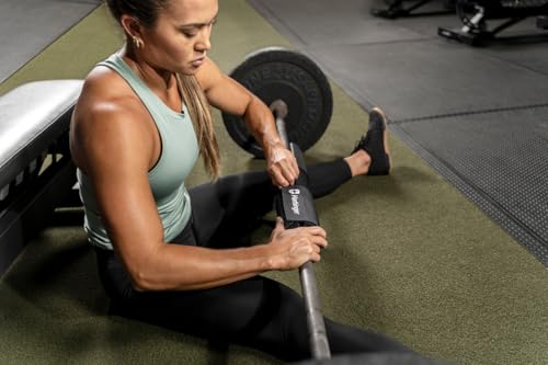 Harbinger Hip Thrust Bar Pad for Doing Hip Thrusters at Home and in The Gym for Olympic and Standard Bars - color: Black