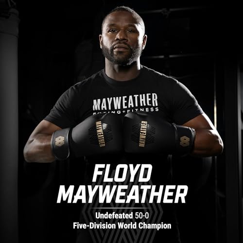 Mayweather Core Boxing Gloves – Bag Gloves, Boxing Mitts & Sparring Gloves for Men, Women | Beginner Training Gloves | Large-X-Large