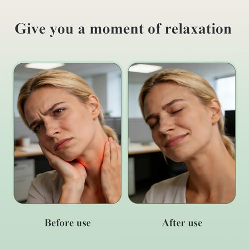 Neck and Shoulder Relaxer, Cervical Neck Support Ergonomic EVA Neck Stretcher Chiropractic Pillows for Pain Relief, Cervical Traction Device for Cervical Spine Alignment, 4 Layer Adjustable