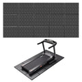 Treadmill Mat 79" x 39", 4mm Thick, for Under Treadmill, Walking Pad & Exercise Bike on Carpet & Hardwood Floors, Diamond-Pattern Non-Slip Surface, Waterproof Floor Protector, Noise & Shock Absorbing - size: 79.1"L x 39.1"W x 0.16"Th
