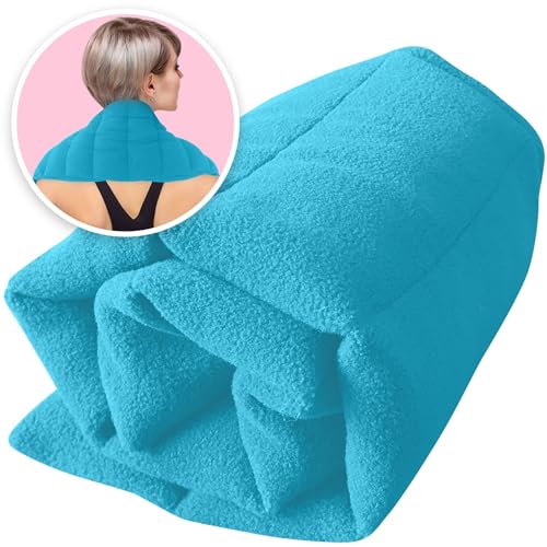 Microwavable Heating Pads 1 Piece Natural Moist Heat Pad for Back Pain, Neck and Shoulders, Nerve, Cramps, Lower Lumbar Relief - size: 1 Count (Pack of 1)