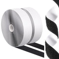 2''×27Ft Black Heavy Duty Hook And Loop Tape Adhesive, No Punching Picture Wall Hanging Roll, Sticky Back Couch Cushions Grip, Keep Rugs in Place, Strong Adhesive Tape for DIY at Classroom Office Home - size: 2In × 27Ft, style: Black