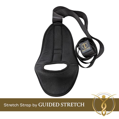 Yoga Strap with Versatile Loops, No Velcro, Improve Flexibility & Mobility, Relieve Joint Pain!