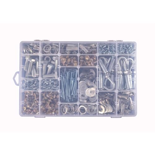 Plastic Organizer Container Box 36 Compartments Jewelry Storage Box with Adjustable Dividers (1 Pack) - color: 1 PACK