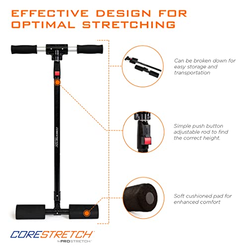 ProStretch CoreStretch, Adjustable Stretcher for Back & Shoulder Pain | Upper and Lower Back Stretcher, Physical Therapy Tool for Back & Shoulder Pain Relief