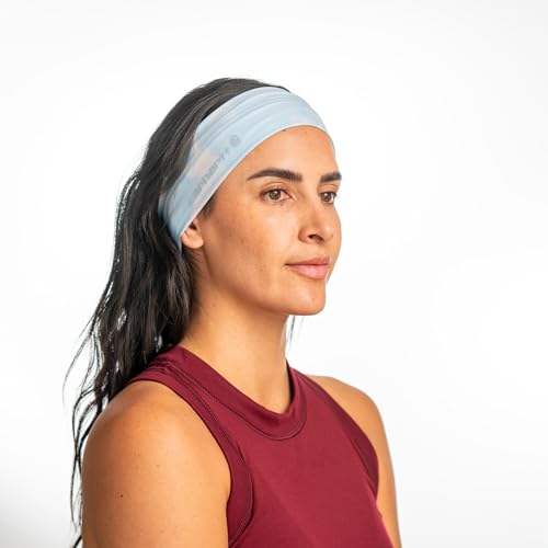 Carhartt Unisex-Adult Force UPF Lightweight Headband - color: Watercolor Camo Print-Moonstone/Malt