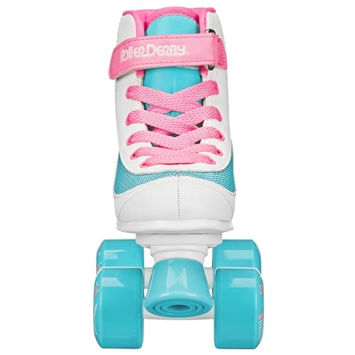 Roller Derby Firestar Youth Skates for Girls, Boys, Beginners, Kids - color: Bubblegum, size: 2